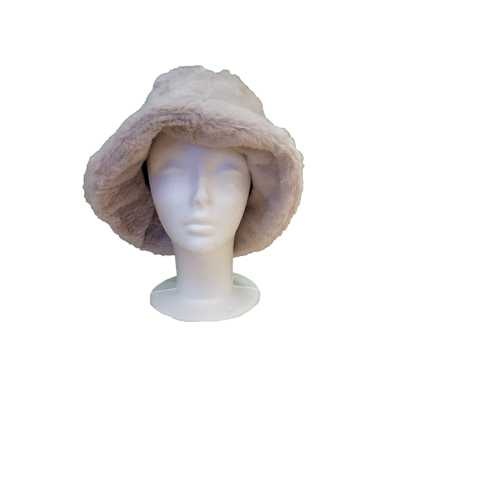 Belle Dame Belle Dame womens furry winter bucket hat, hats