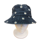Picabo Denim daisy print hat