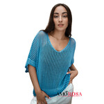 Amorosa Crotchet v- neck sweater cover up
