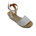 Taxi Ladies wedge heel shoe with  wrap around ankle