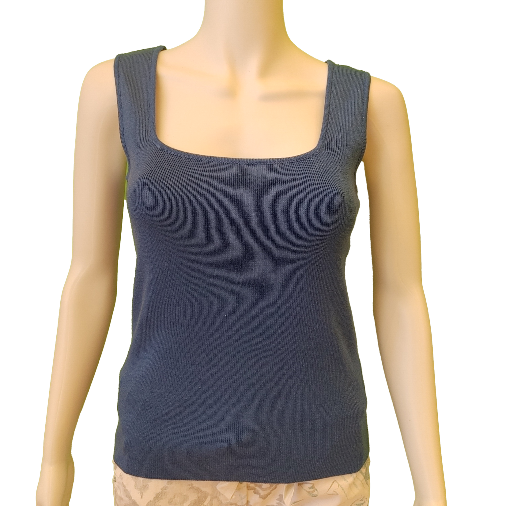 Pink Martini Pink Martini ribbed tank with thick strap, tank top, tanks, tops