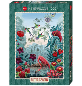 Heye Puzzle 1000mcx - Exotic Garden, Bird Paradise