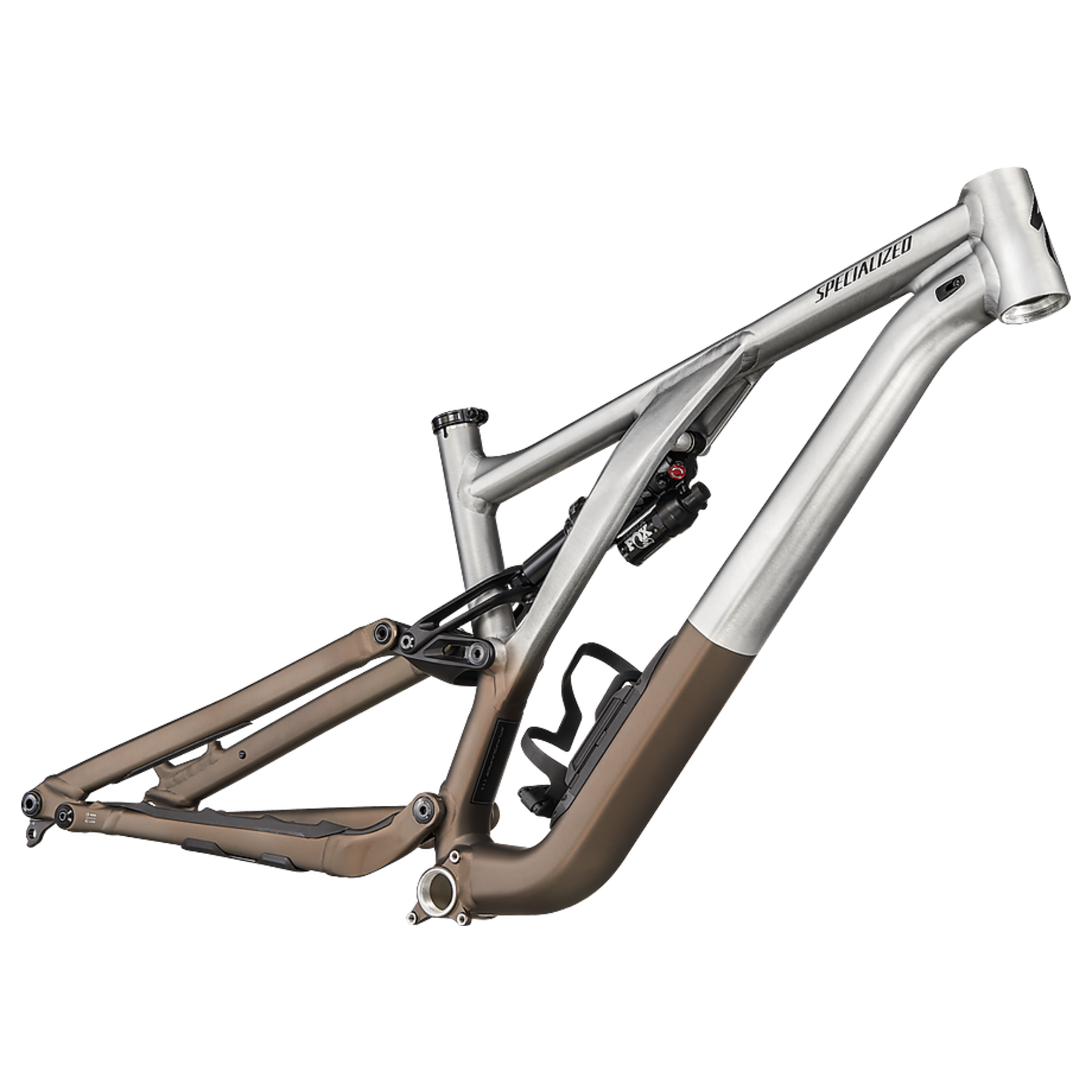 Specialized Stumpjumper Evo Alloy Frame, Color: Satin Aluminum/Gunmetal