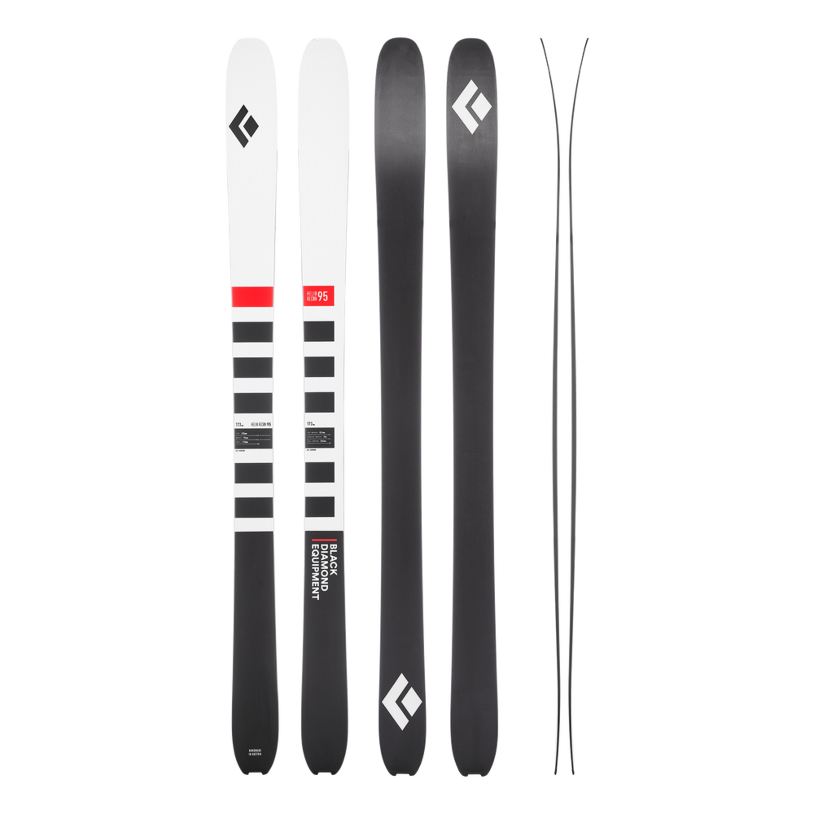 Black Diamond Helio Recon Skis 95mm 163cm