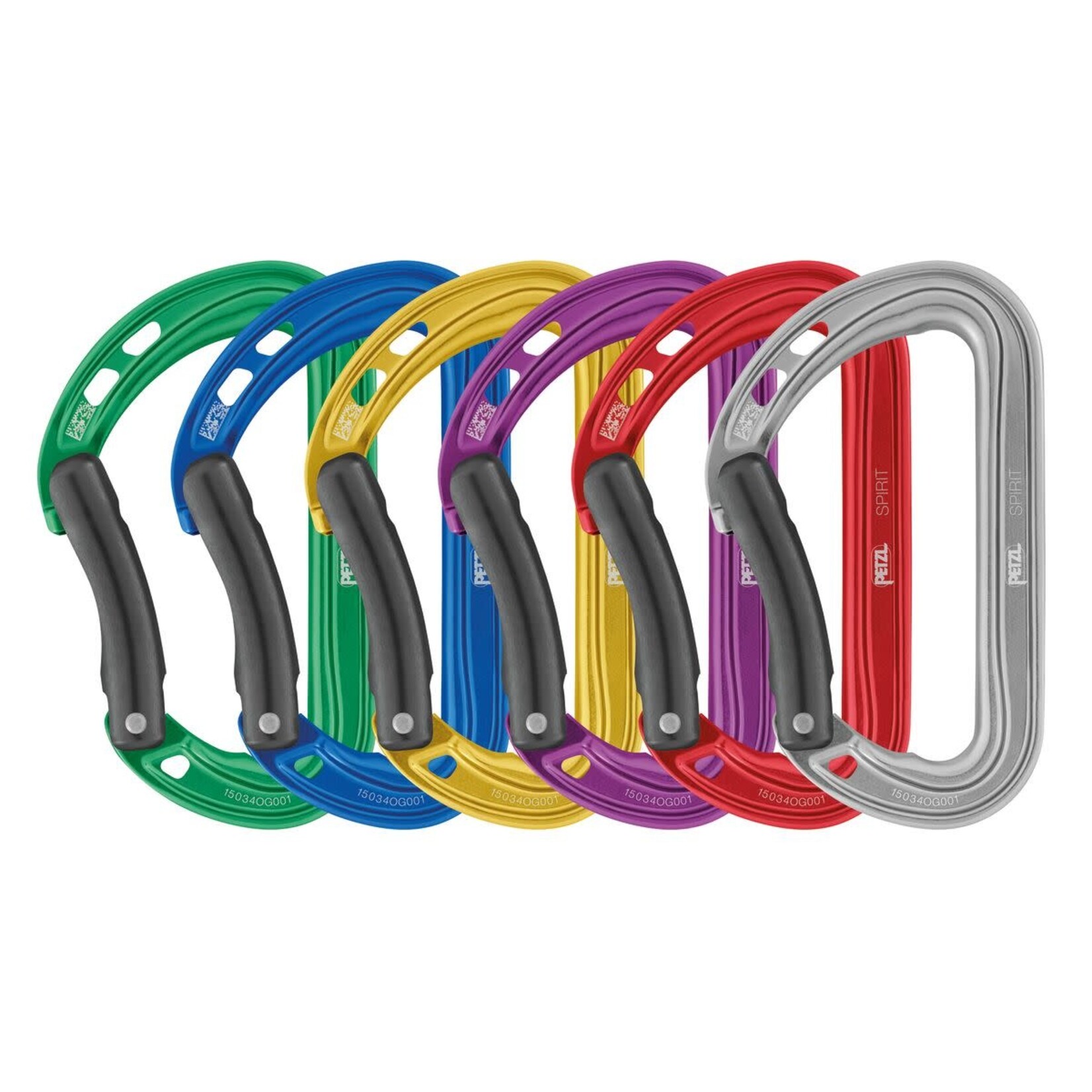 Petzl Spirit Carabiners, 6-Pack