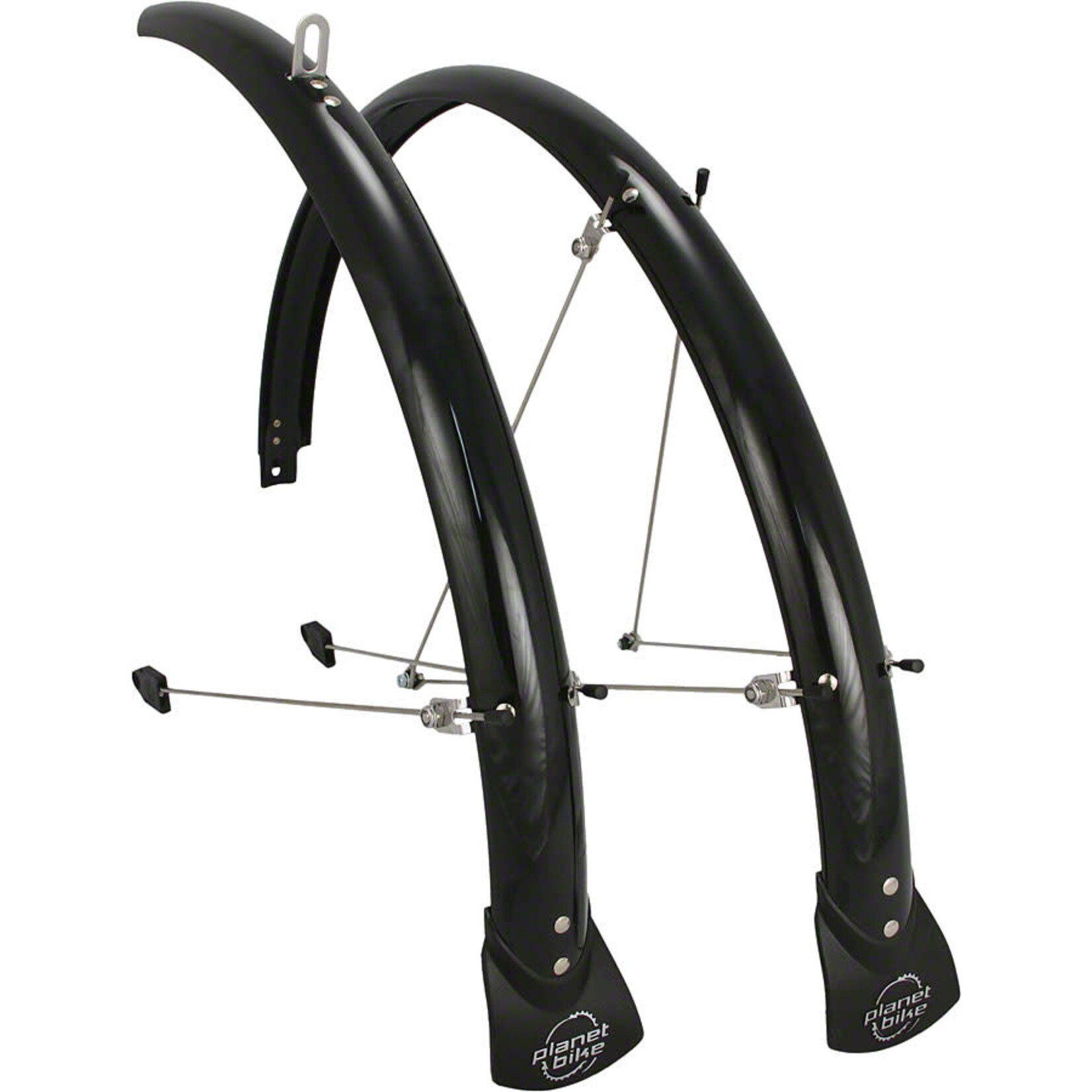 Planet Bike Planet Bike Hardcore Fender Set, Black