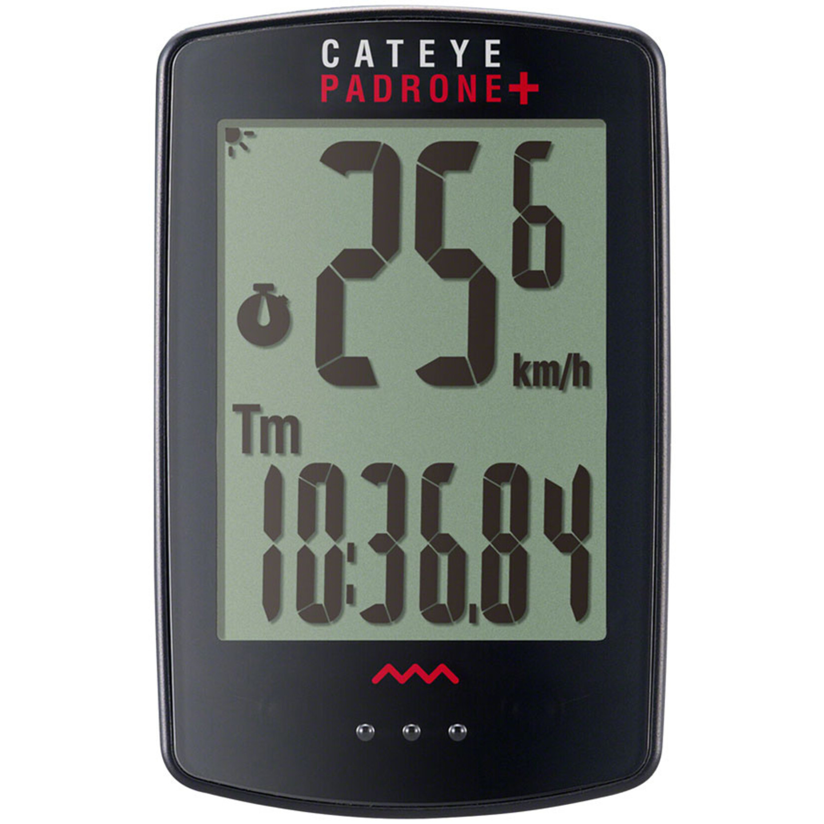 CatEye Padrone+ Bike Computer - Wireless, Black