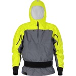 NRS Men's Riptide Splash Jacket, Chartreuse/Gray