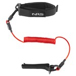 NRS Coil Paddle Leash, Red