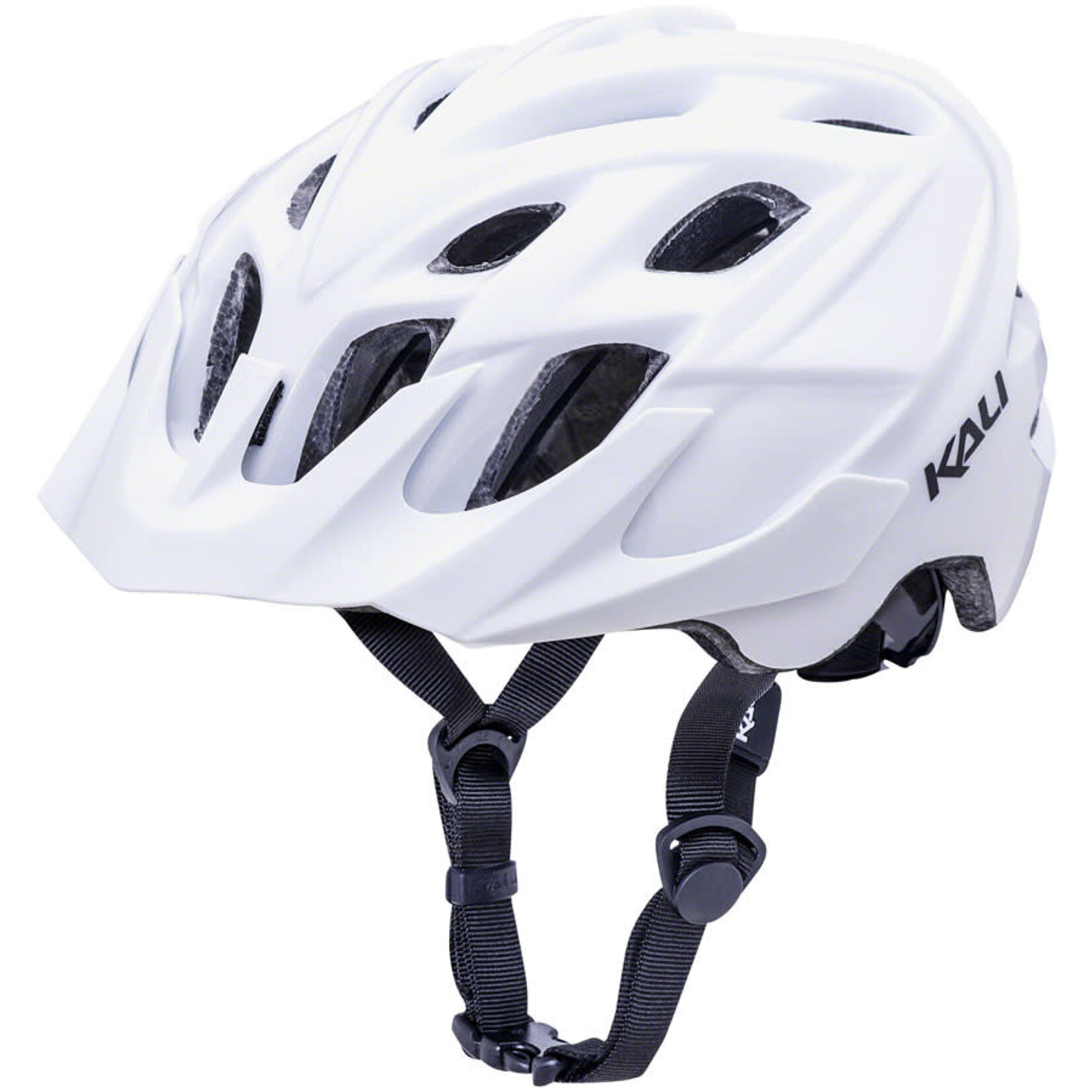 Kali Protectives Chakra Solo Helmet - Solid White, Large/X-Large