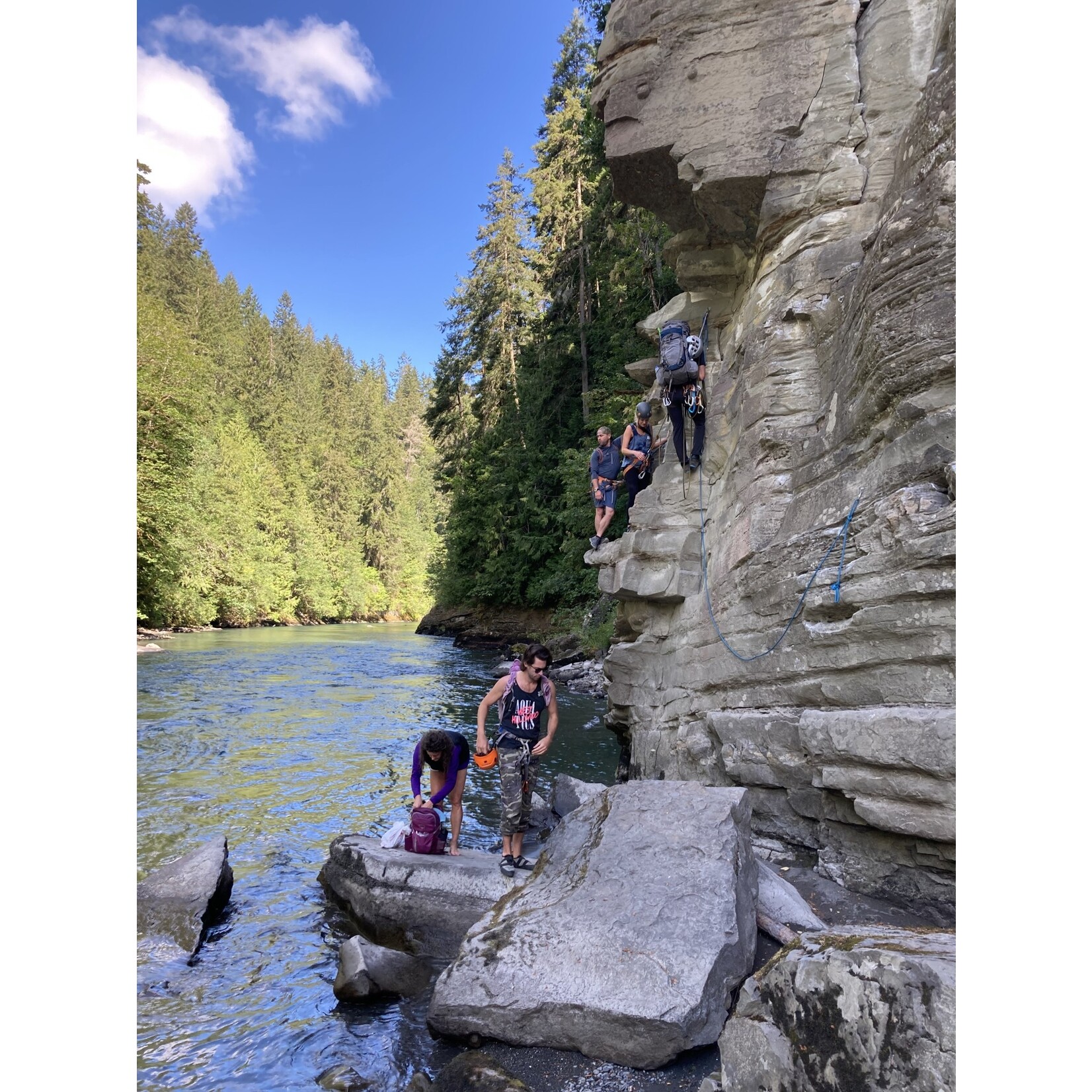 Fund A Need Elwha Climbing - Waka Beach and the Elwhall