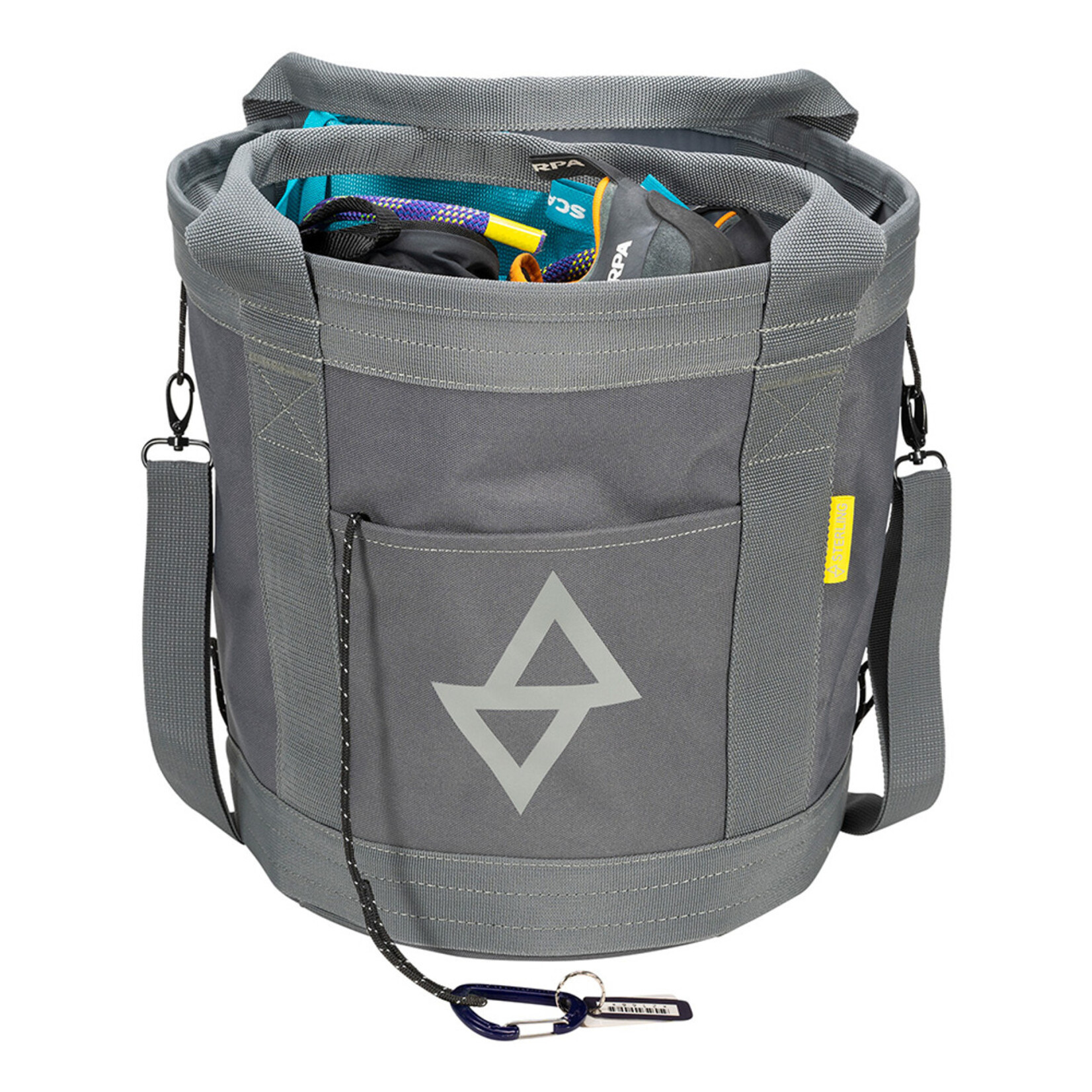 Sterling Rope Pickle Bucket Tote Bag, Gray