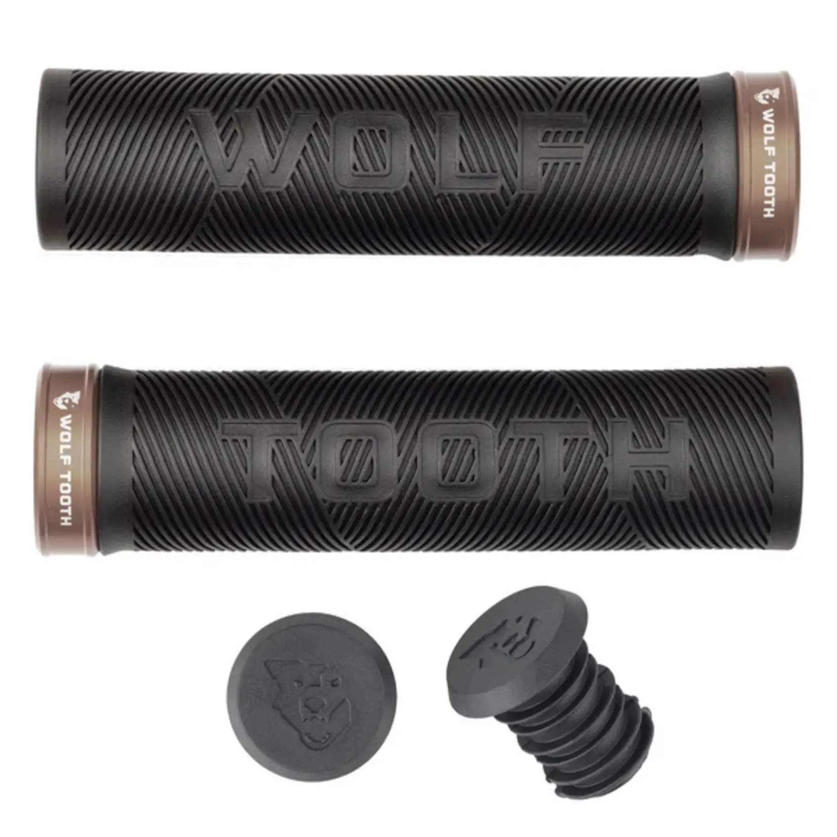 Wolf Tooth Wolf Tooth Components Echo Lock-On Grip Set