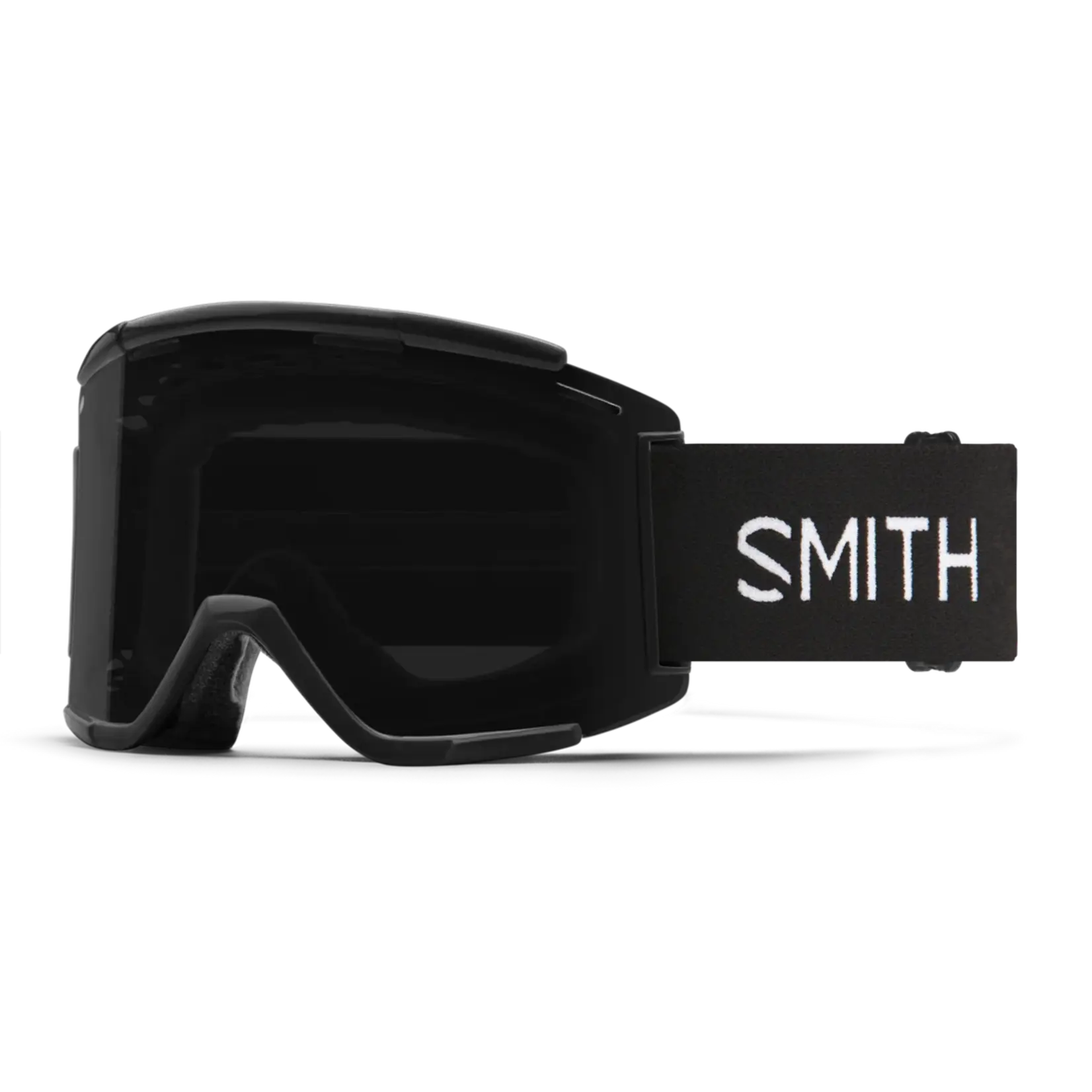 Smith Squad XL MTB Goggles Black || ChromaPop Sun Black / Clear AF
