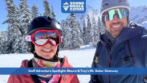 Staff Adventure Spotlight: Muara & Troy's Mt. Baker Getaway 