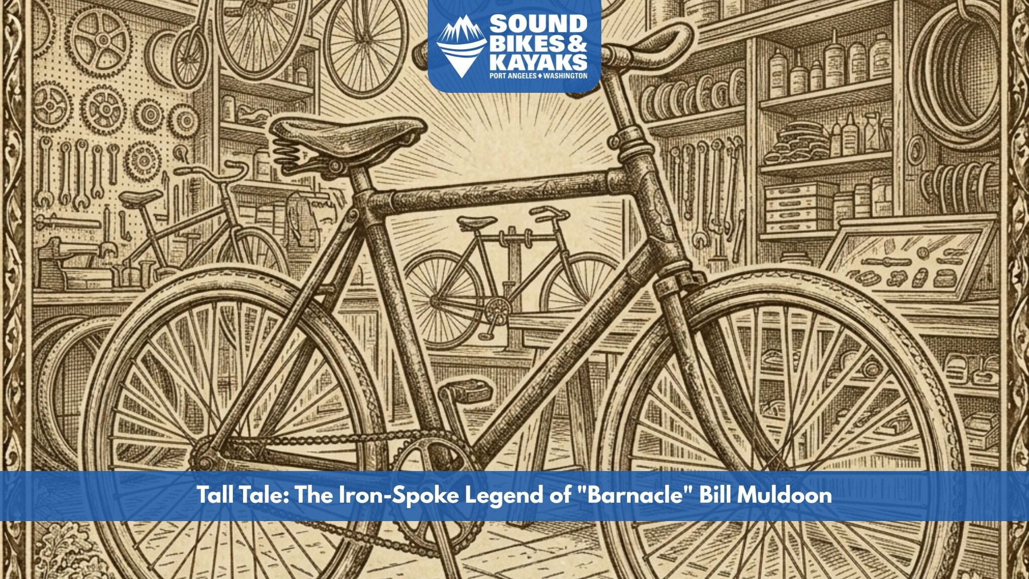 Tall Tale: The Iron-Spoke Legend of "Barnacle" Bill Muldoon