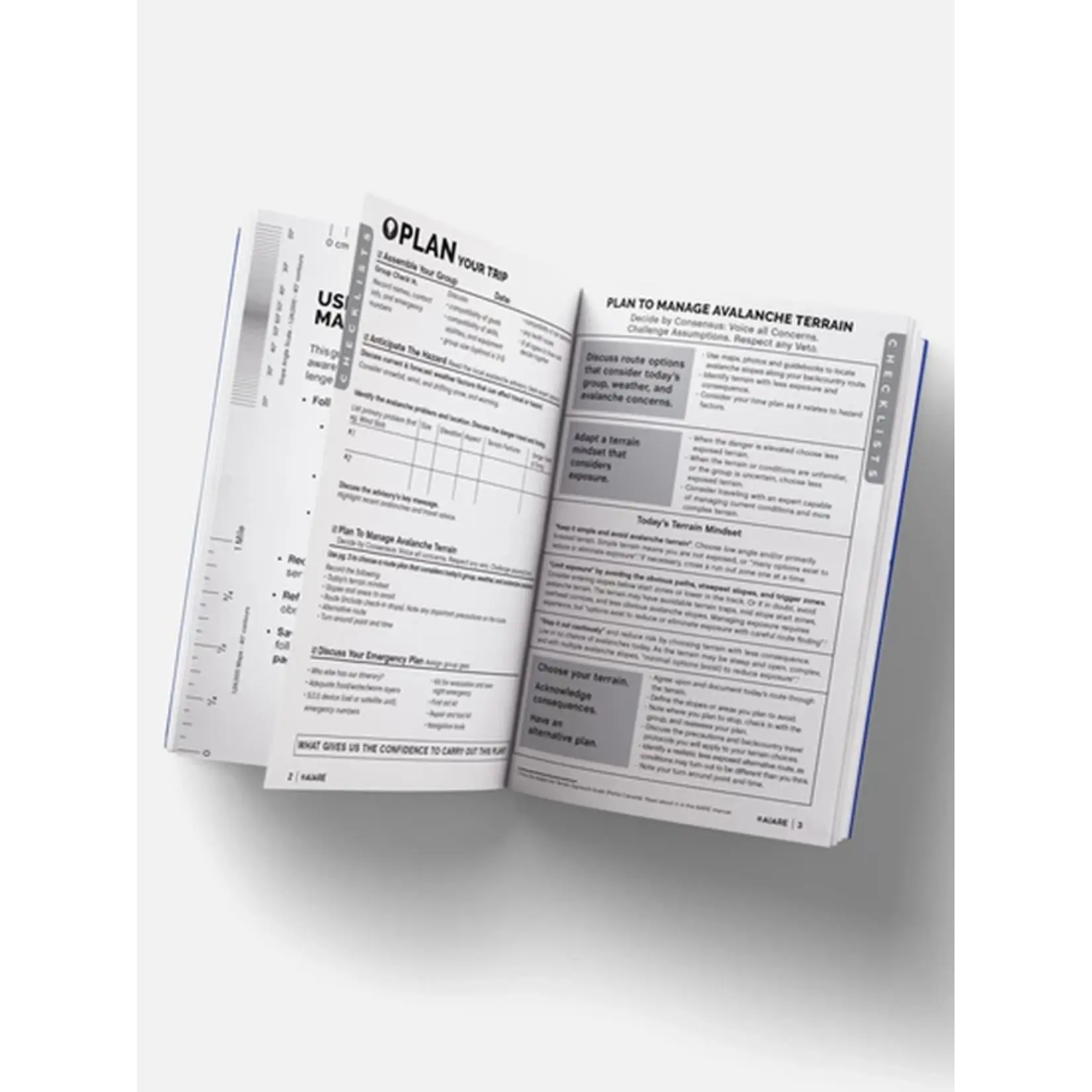 Backcountry Access AIARE Field Book