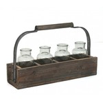Handle Crate W/Bottles