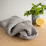 Danica Studios Ripple London Gray Tea Towel