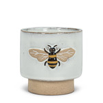 Single Emboss Bee Planter - Medium