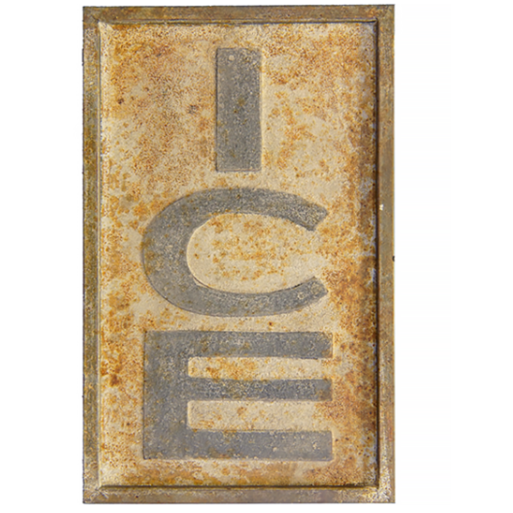 Ice Tin Sign