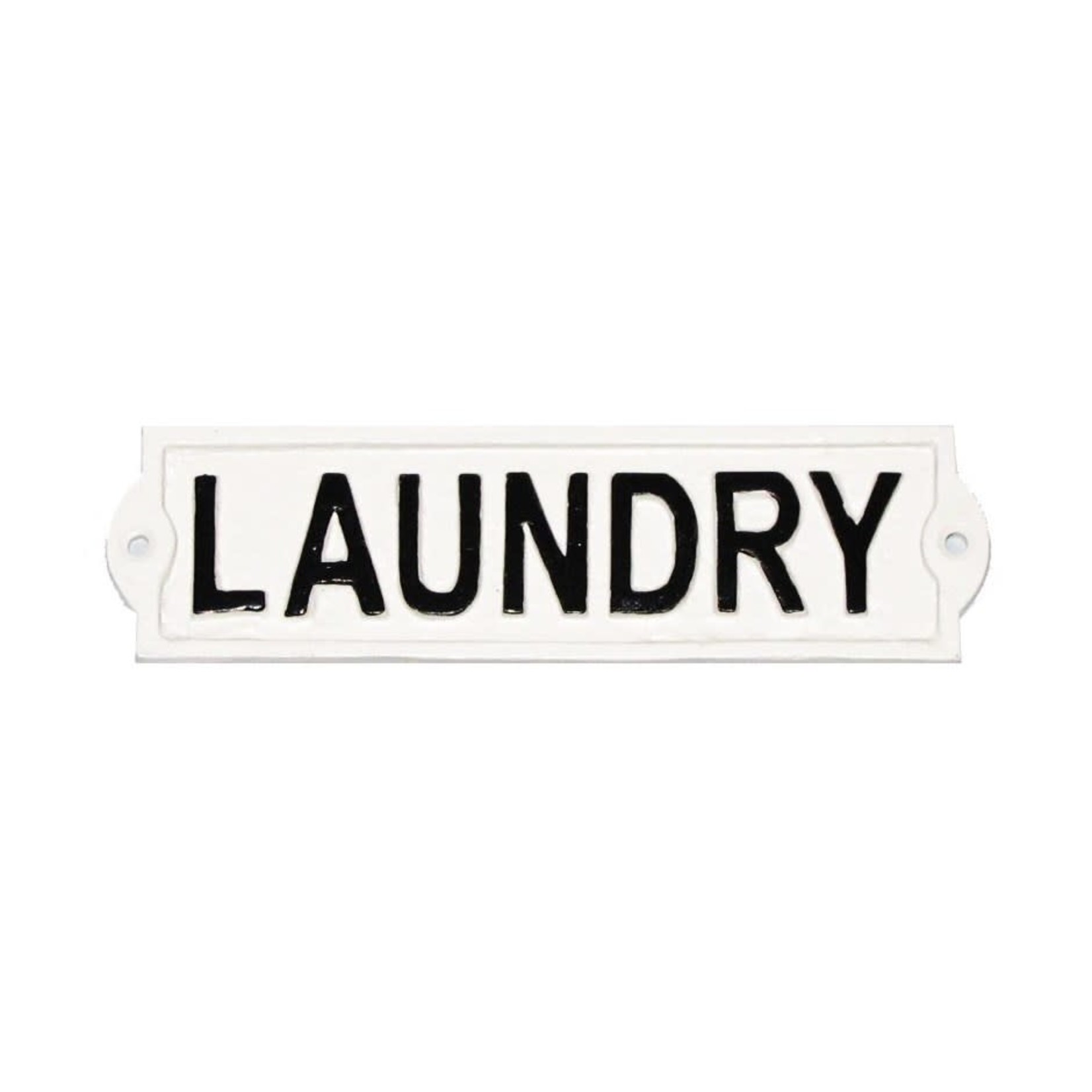 Laundry - Cast Iron Sign