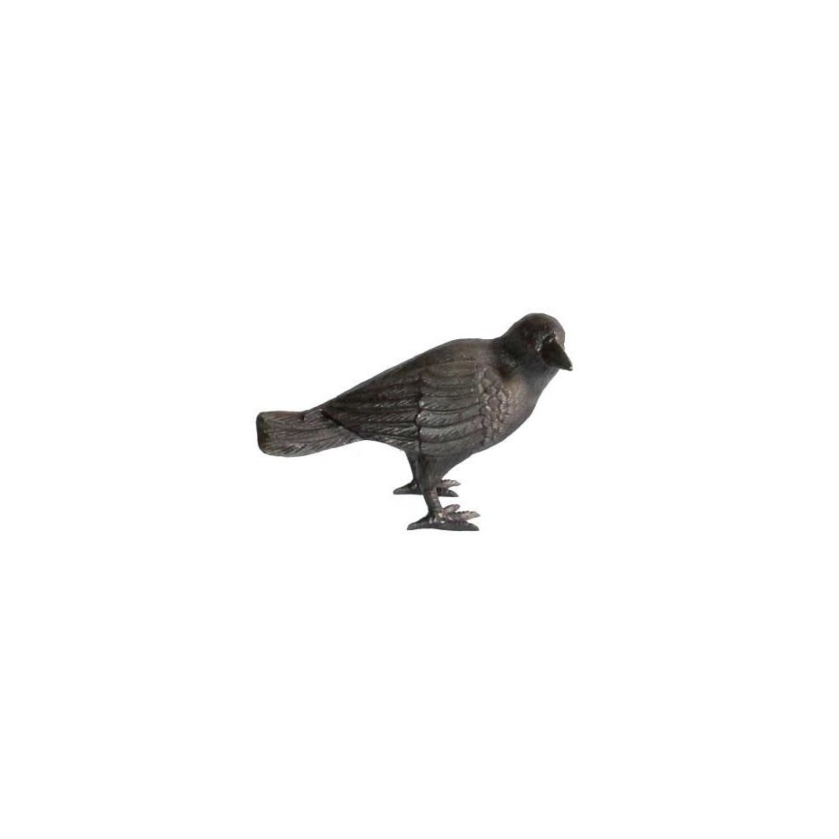 Cast Iron Crow - Head To Side