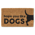 Hope You Like Dogs - Doormat