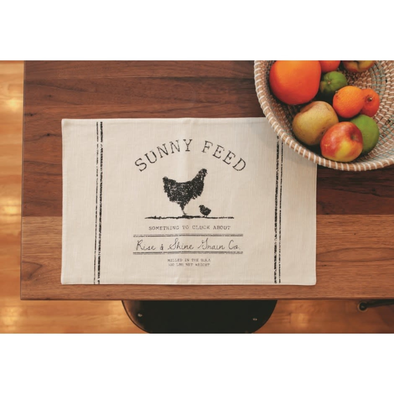 Sunny Feed Farmhouse Placemat