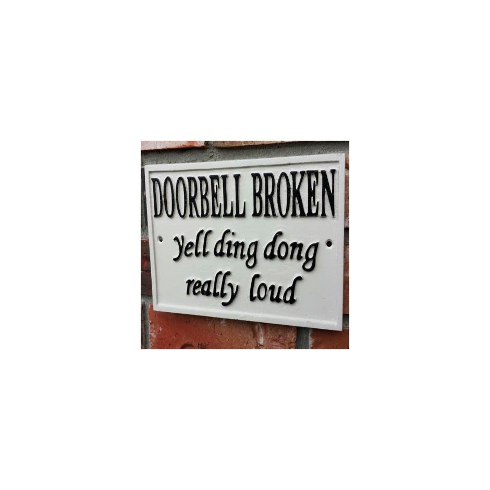 Doorbell Sign
