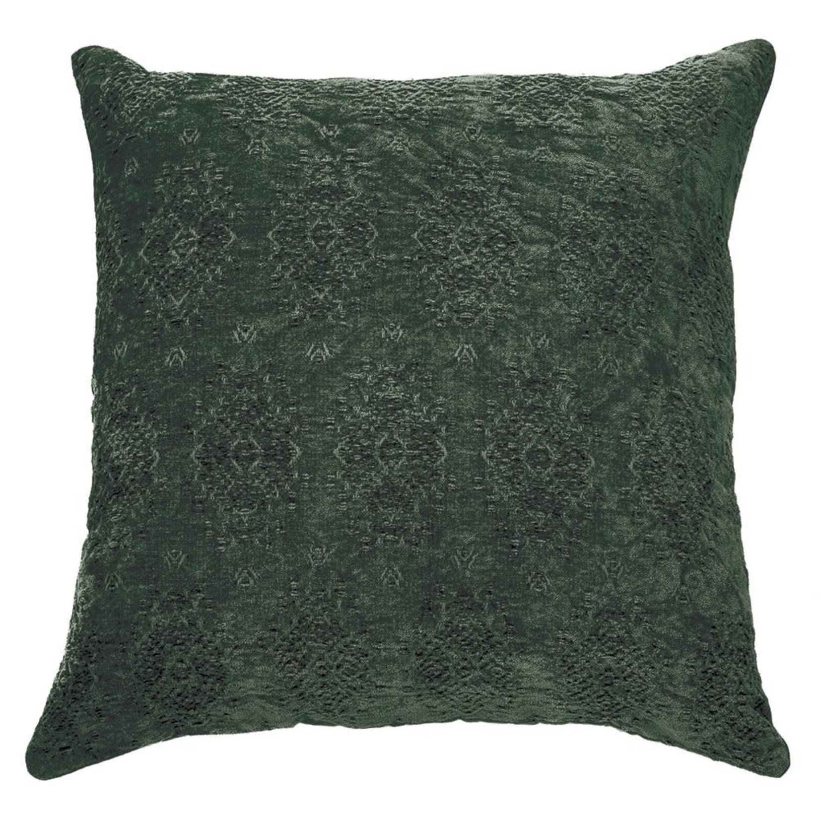 Toro Forest Green Jacquard European Pillow