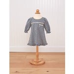 April Cornell Tanya Baby Dress - Teal/Ecru