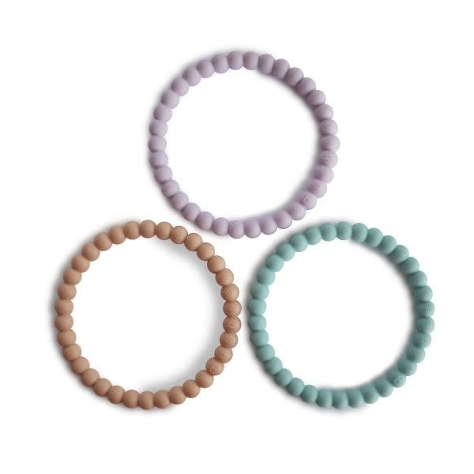 Mushie & Co. Pearl Teething Bracelets
