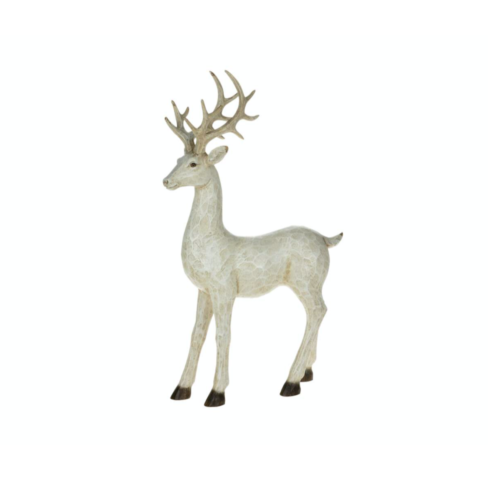 White Standing Deer