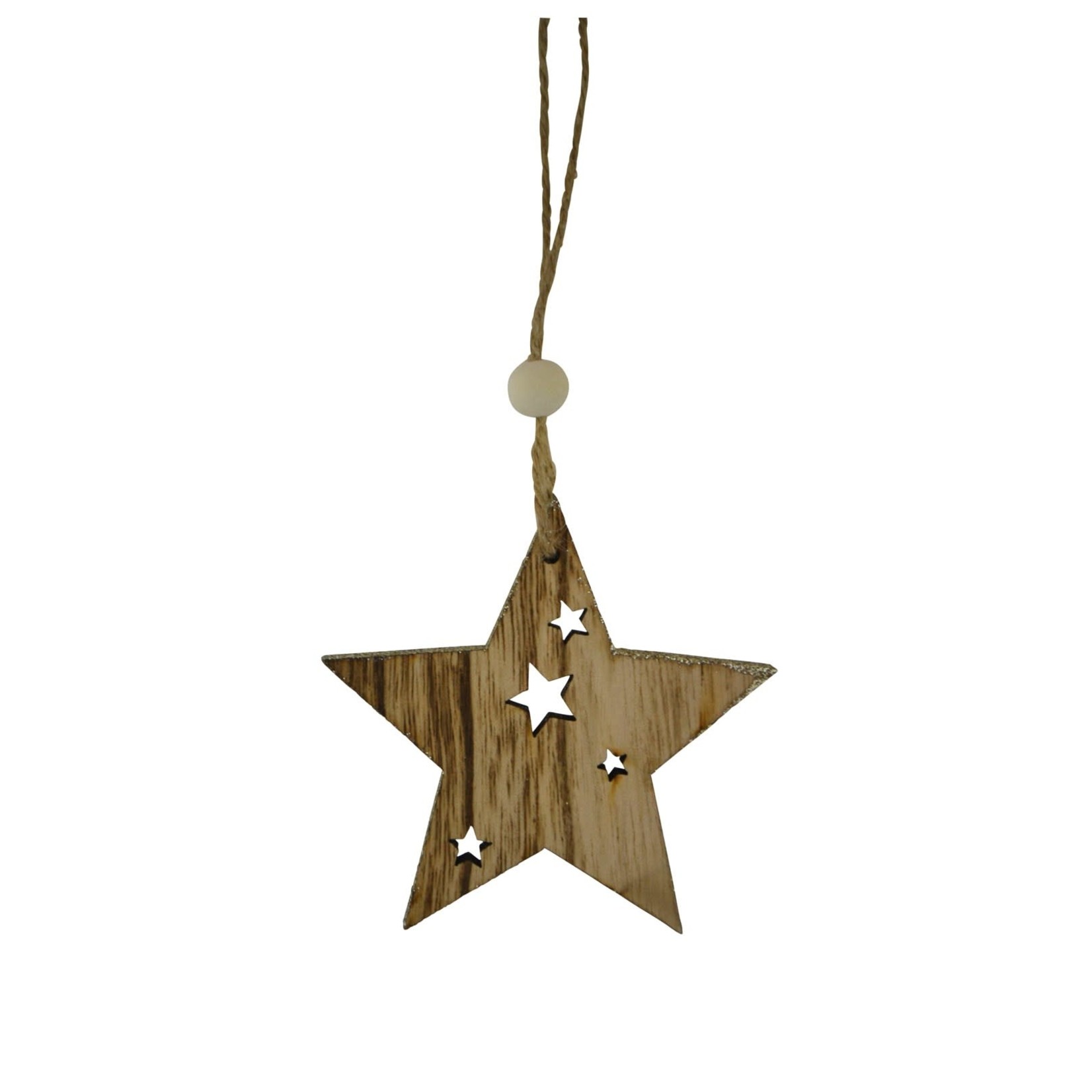 Wooden Star - Ornament