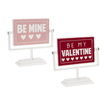 Embossed Spinning Sign