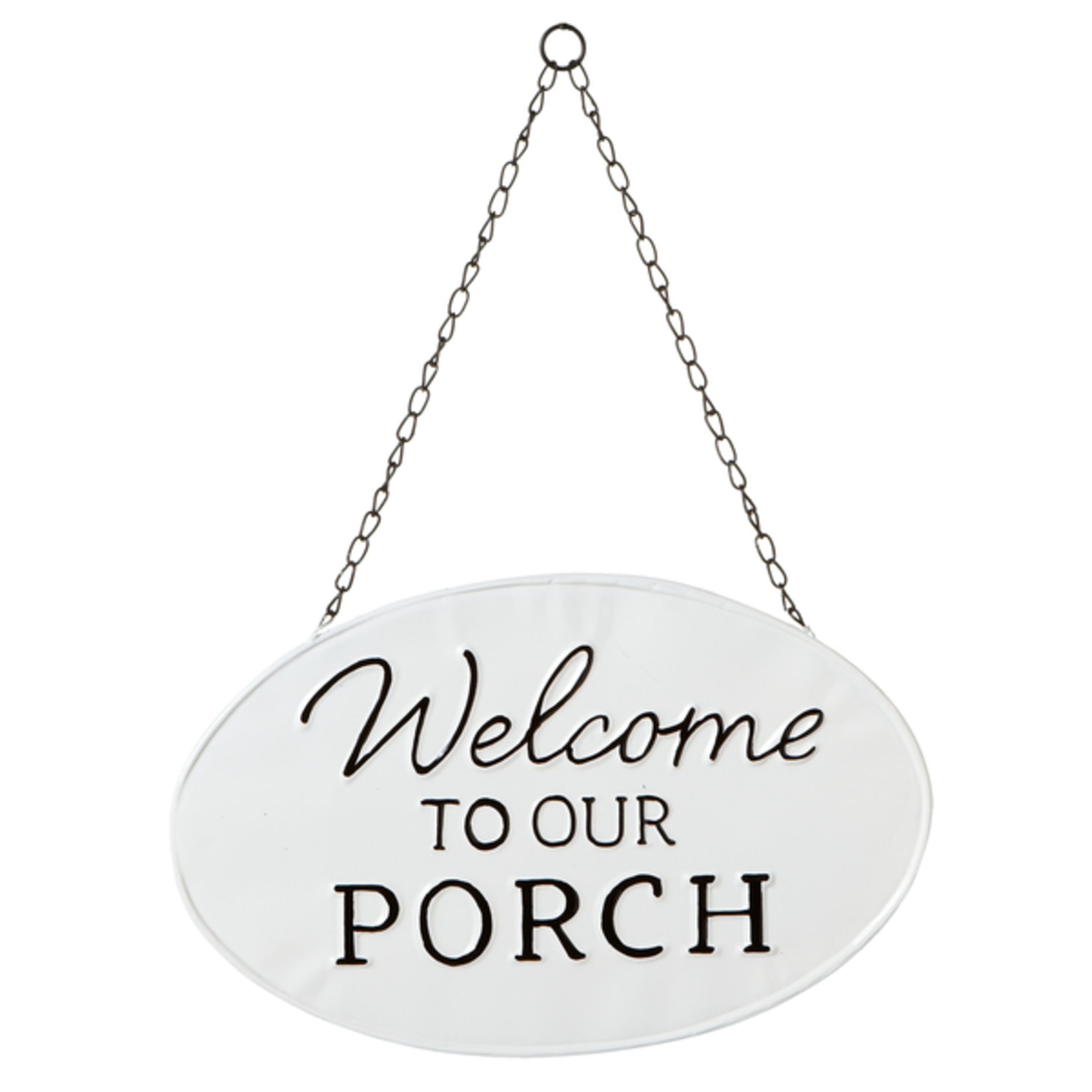 Welcome To Our Porch - Wall Sign