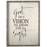 Vision - Wall Sign