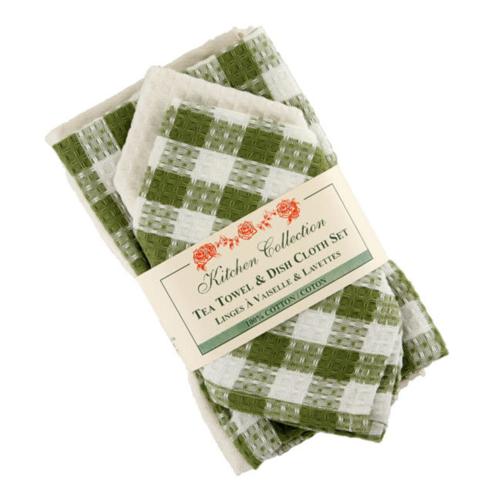 Tea Towel & Dishcloth Set