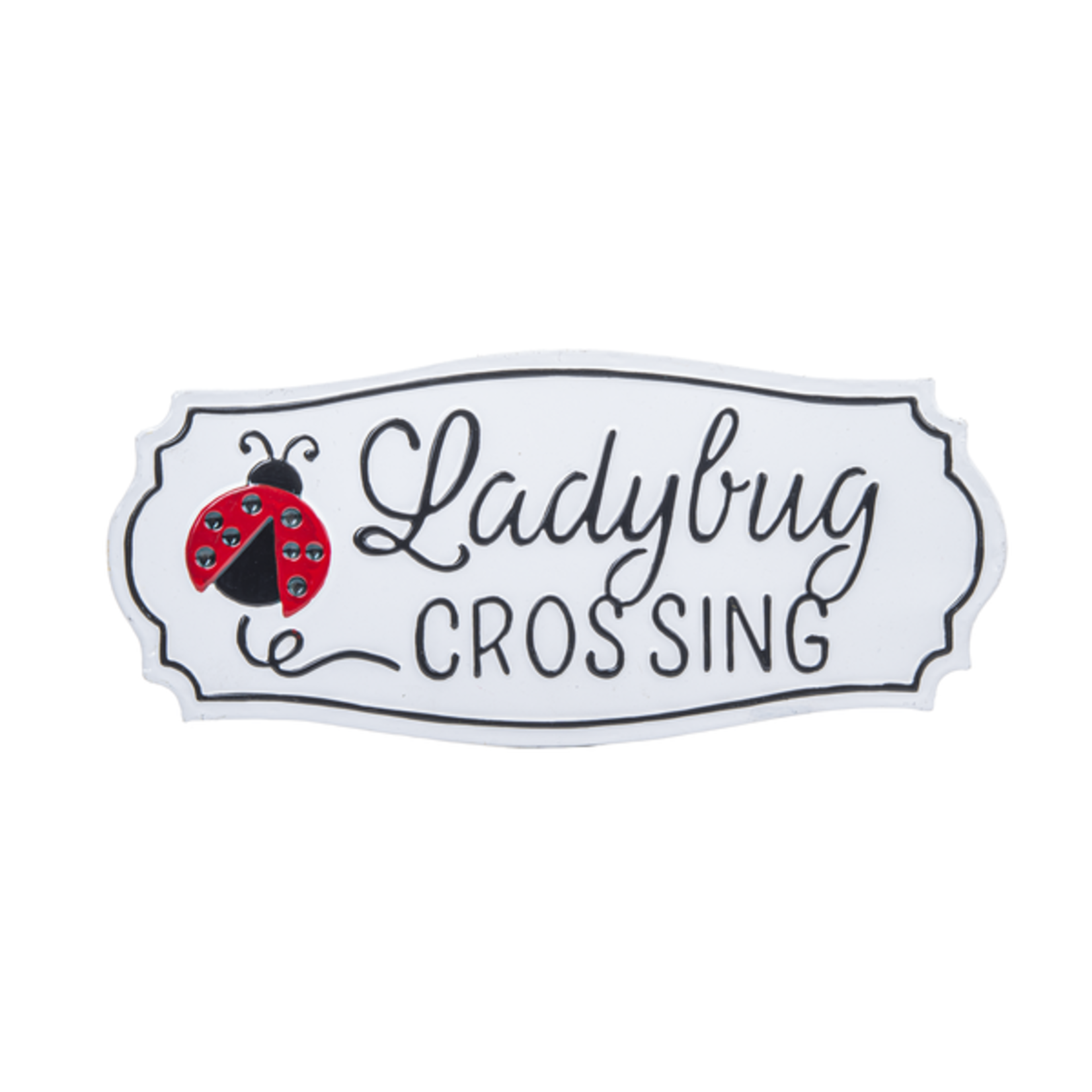 Ladybug Crossing - Wall Sign