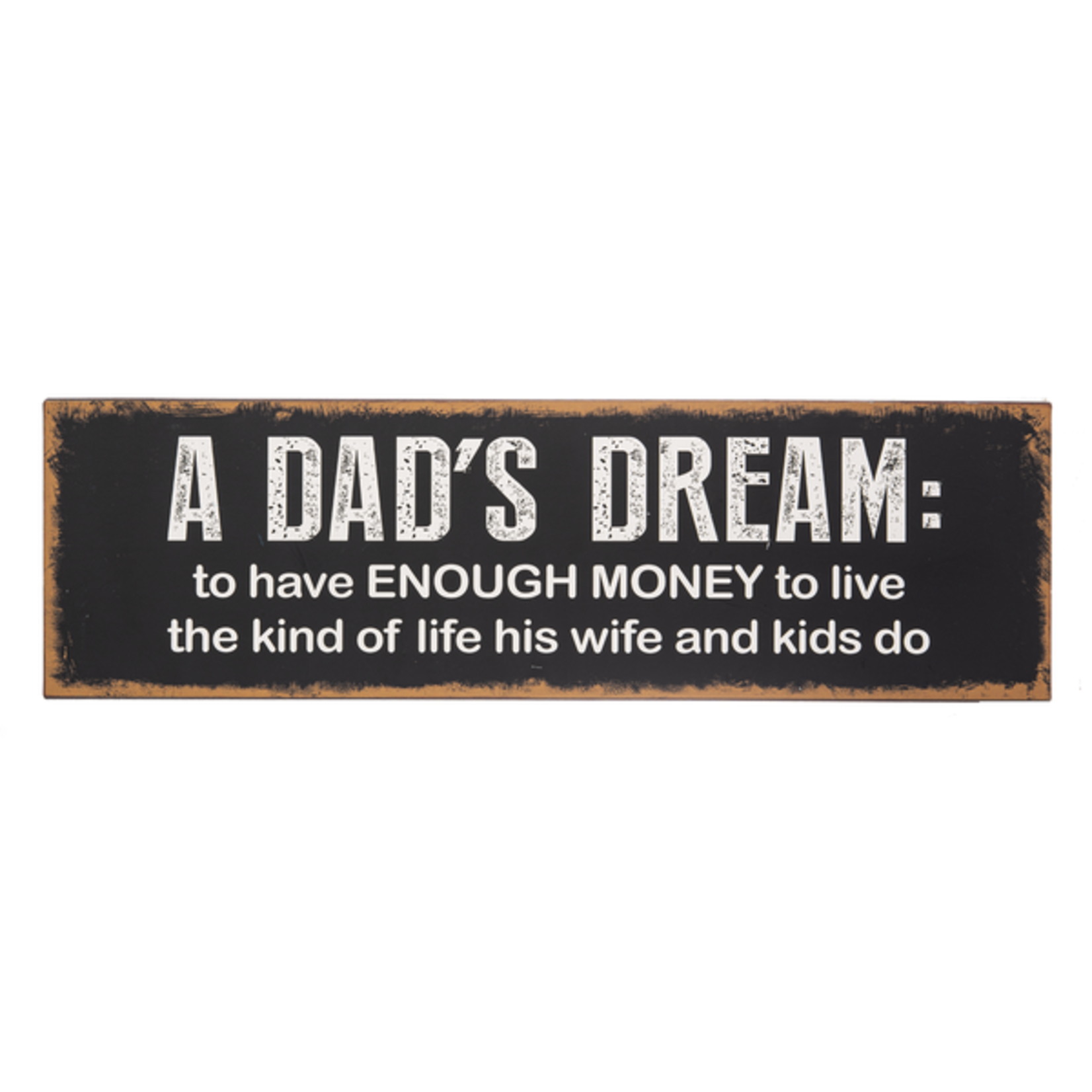 A Dad's Dream - Wall Plaque