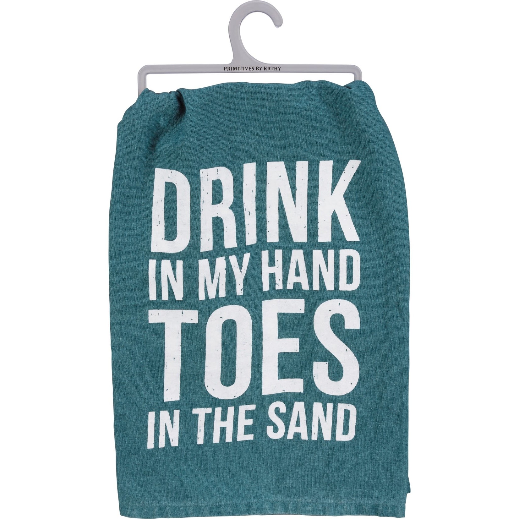 Toes In Sand - Dish Towel