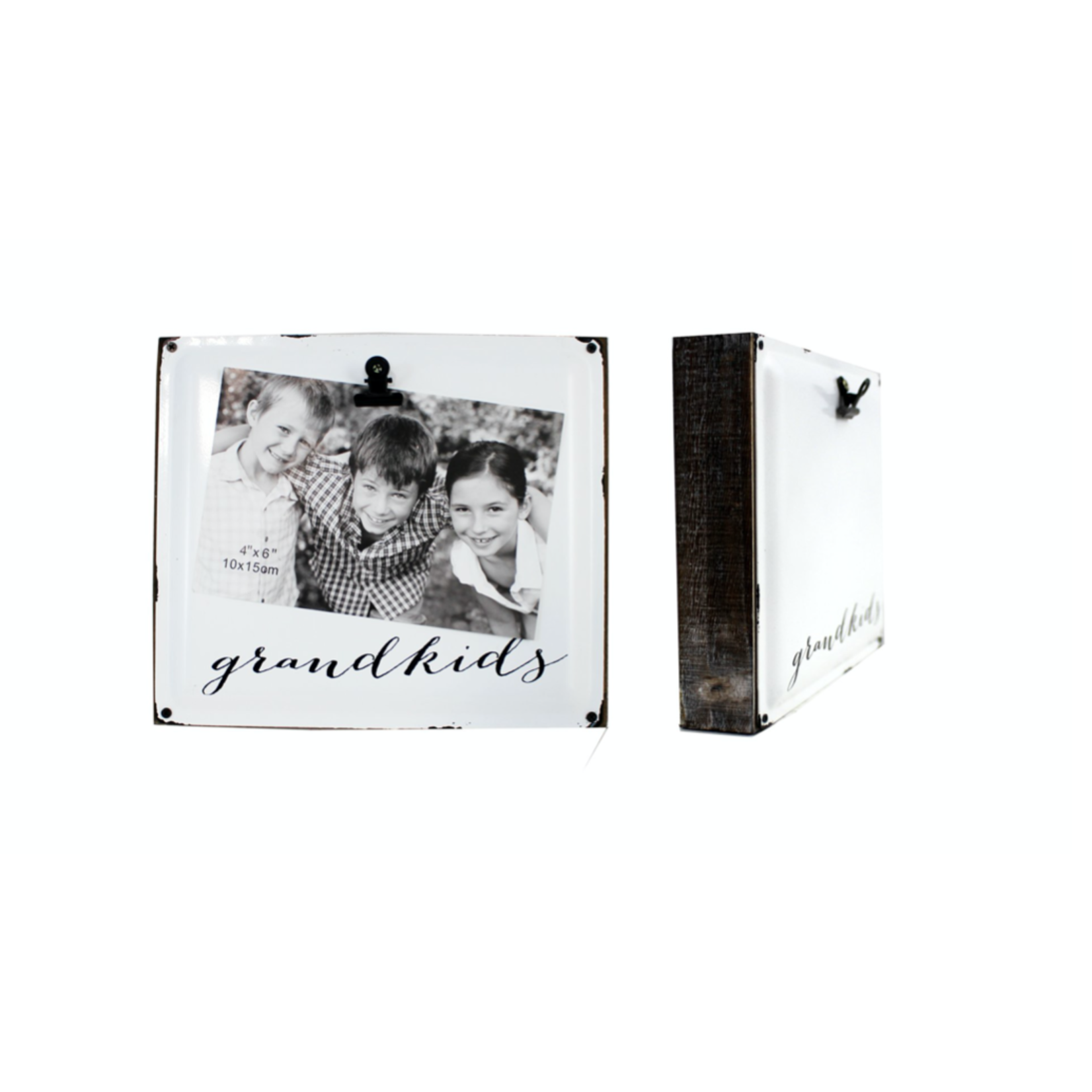 Grandkids White Photo Frame