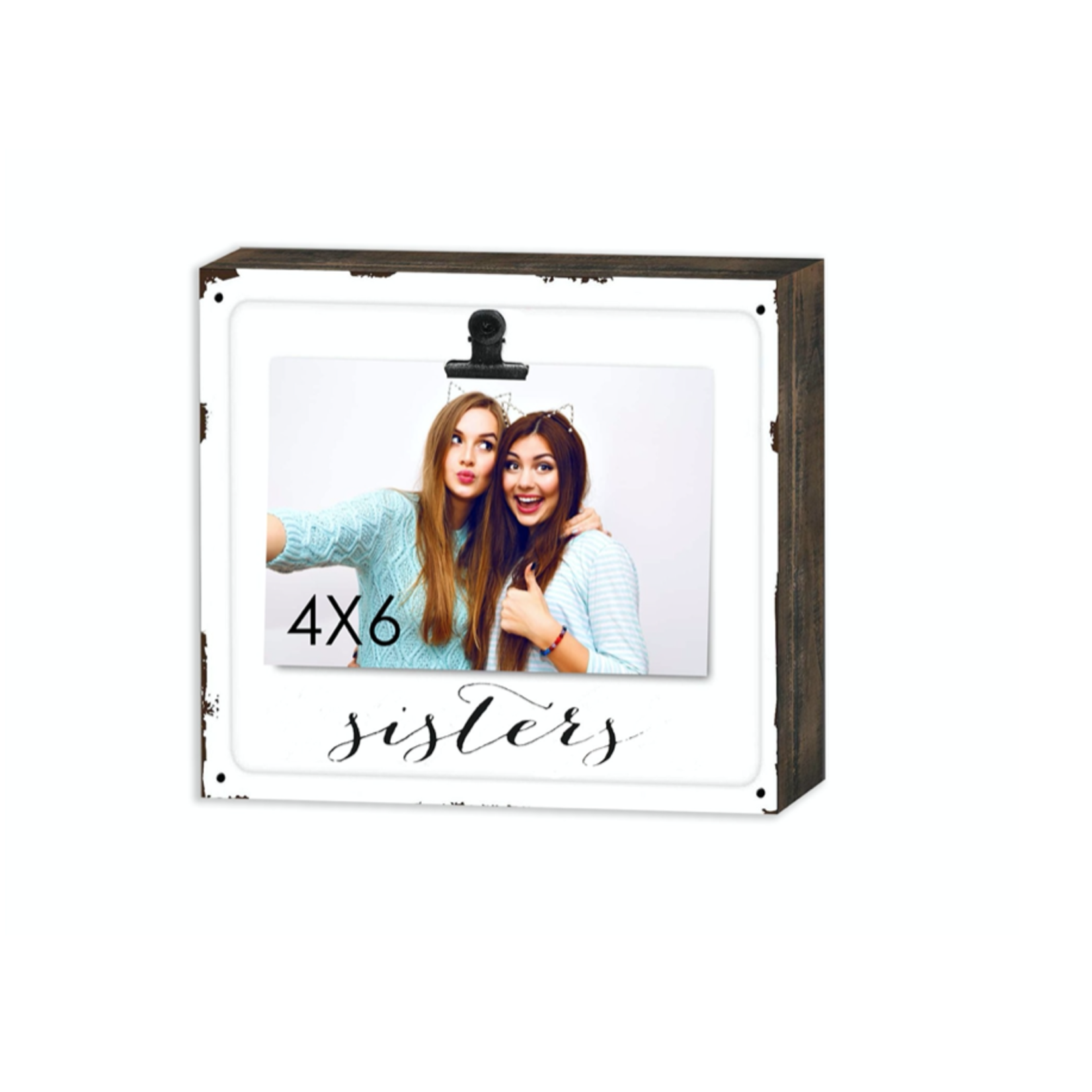 Sisters Wooden Photo Frame