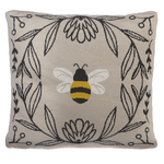 Bee Knit Pillow