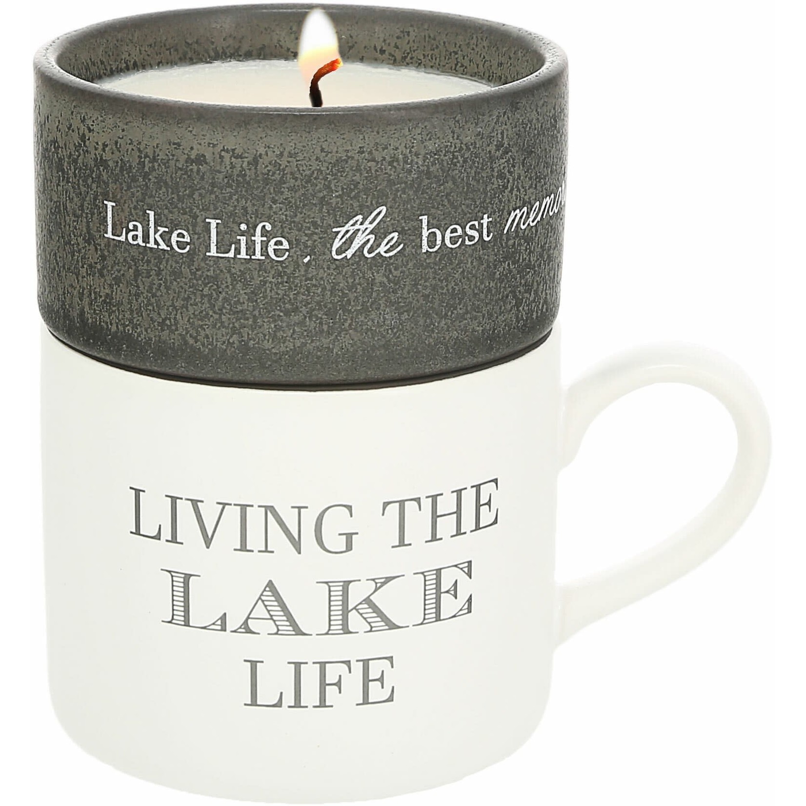 Lake Life - Stacking Candle & Mug Set