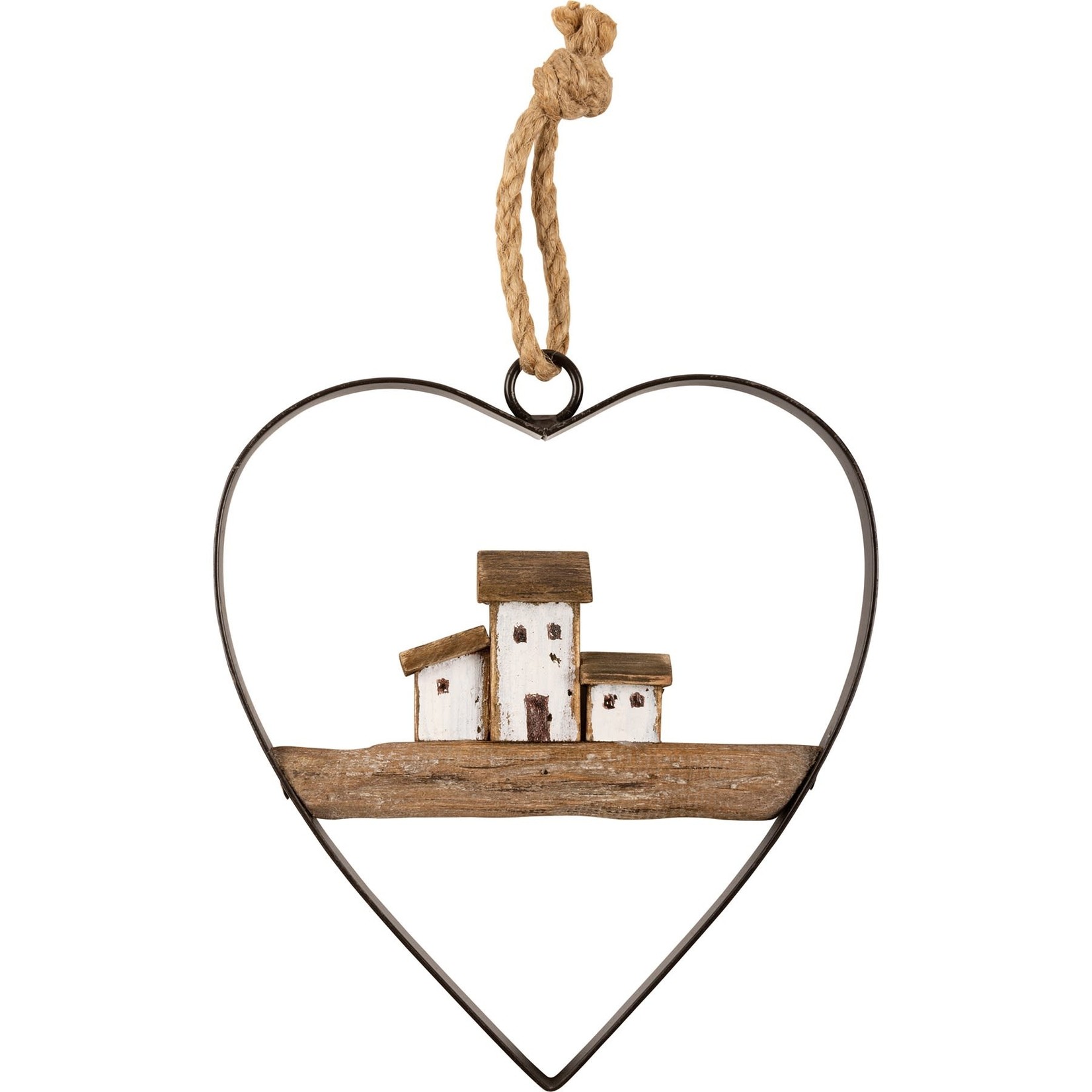 Beach Heart Ornament