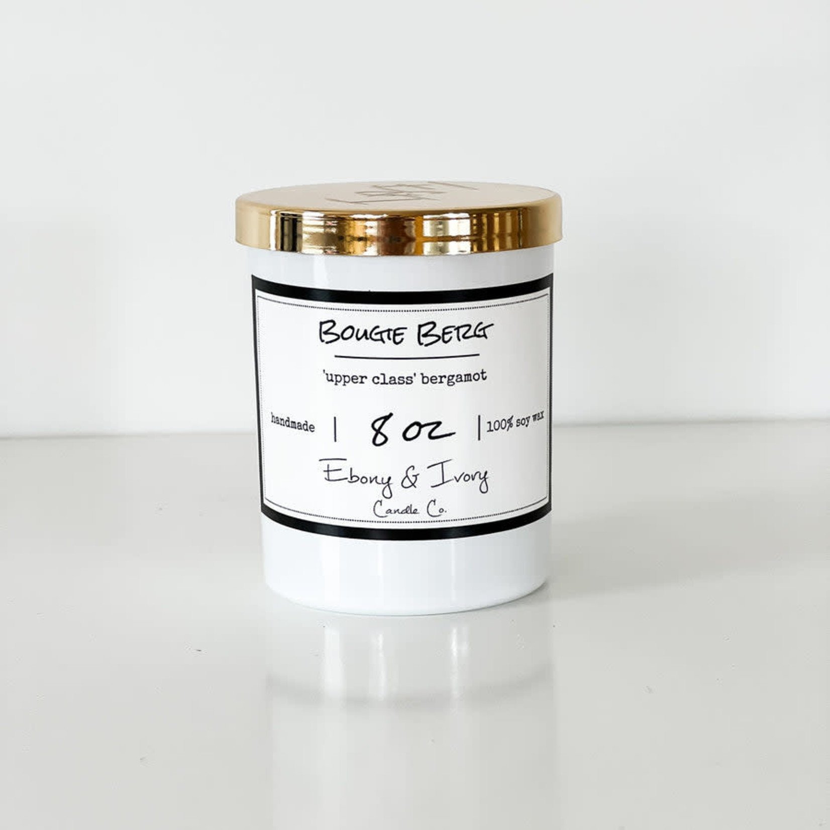 Ebony & Ivory Candle Co. - Bougie Berg