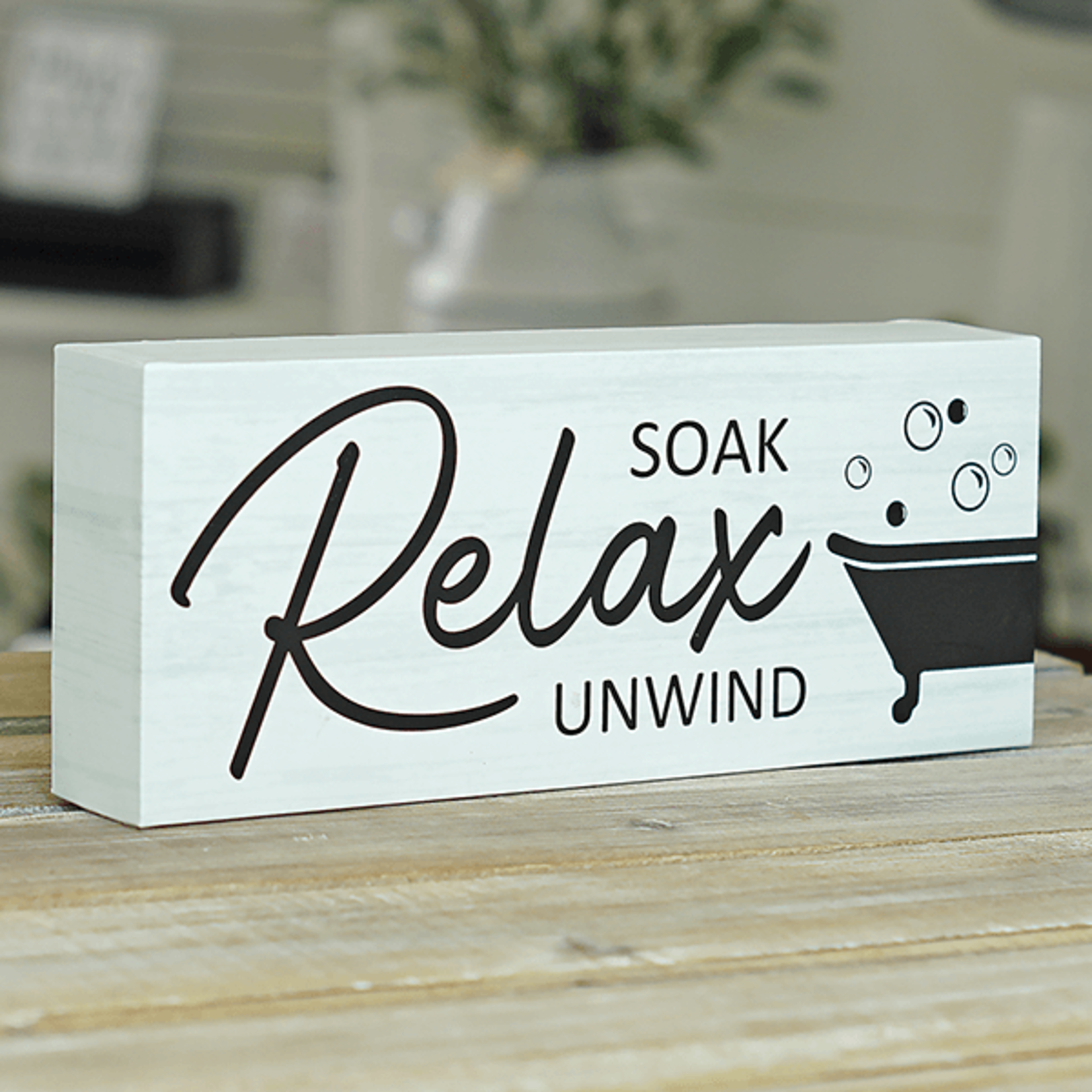 Relax, Soak, Unwind Block