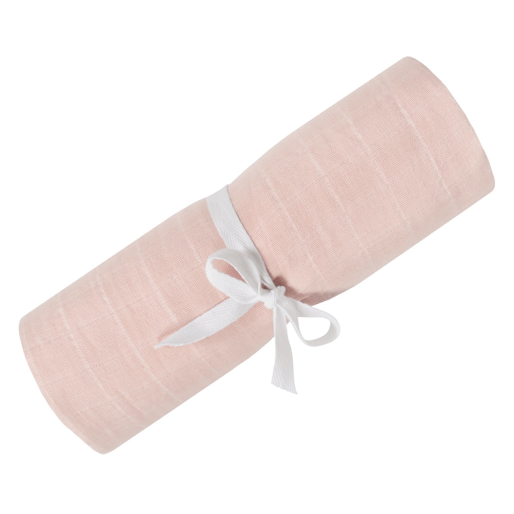 Cotton Muslin Swaddle - 48 X 48" Pink